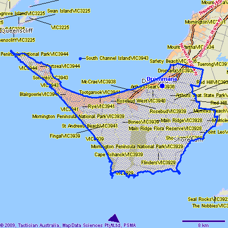 Drommana Map